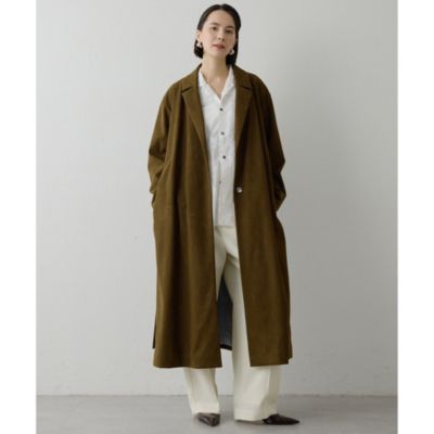 Whim Gazette ウィムガゼット　パイルフーディーコート　定価4.62万 Whim Gazette（ウィムガゼット）の「パイルフーディーコート（その他