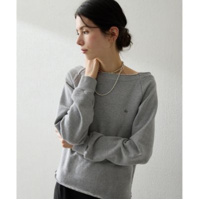 Whim Gazette(ウィム ガゼット)オフショル刺繍プルオーバー Whim Gazette(ウィム ガゼット)の【一部店舗＆WEB限定カラー