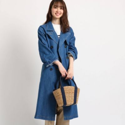 Dessin Ladies デッサン レディース の5 5ozデニム トレンチコート通販 Happy Plus Beauty ハピプラビューティ