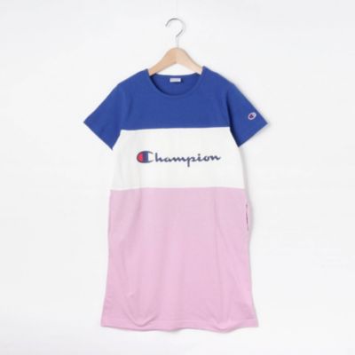 Hushush Kids ハッシュアッシュ キッズ の Champion 150 160cm カラーブロックワンピース通販 集英社 ジャンプキャラクターズストア Flag Shop店