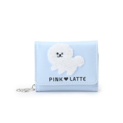 Pink Latte ピンクラテ のモコモコわんちゃんミニ財布通販 集英社happy Plus Store