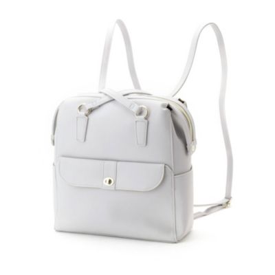 Hushush Ladies ハッシュアッシュ の合皮2wayリュックサック通販 Leeマルシェ