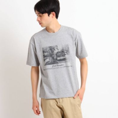 Dessin Men デッサン メンズ の 汗染み軽減天竺 フォトプリントtシャツ通販 集英社happy Plus Store