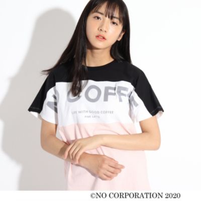 Pink Latte ピンクラテ の ニコラ掲載 No Coffee ノーコーヒー バイカラーワンピース通販 集英社happy Plus Store