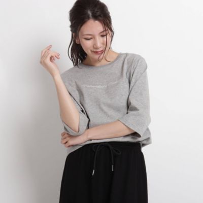 Dessin Ladies デッサン レディース の Xs Lサイズあり 洗える 汗染み軽減ロゴtシャツ通販 Leeマルシェ