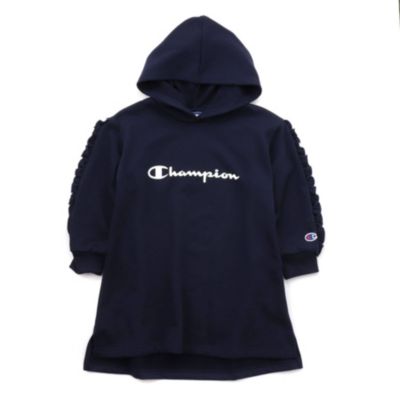 Shoo La Rue Kids シューラルー キッズ の 100 130 Champion袖フリルワンピース通販 集英社happy Plus Store