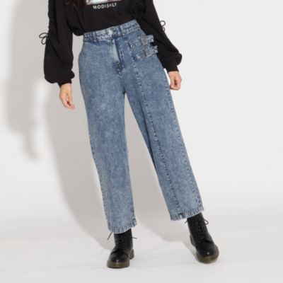 Pink Latte ピンクラテ のサイドバックルワイドパンツ通販 集英社happy Plus Store