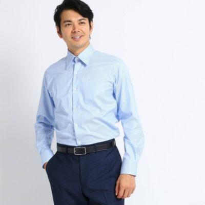 Takeo Kikuchi タケオキクチ メンズ の Sサイズ ブロックピンオックス ビジネスシャツ通販 集英社happy Plus Store