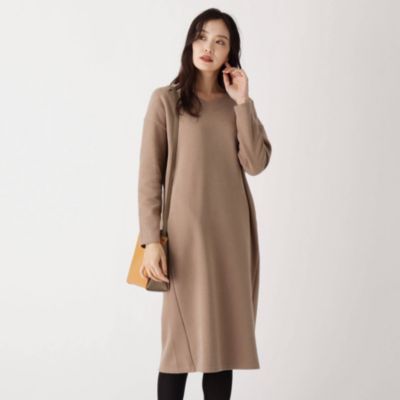 Hushush Ladies ハッシュアッシュ の S Lサイズ 手洗いok サカリバvネックワンピース通販 Leeマルシェ