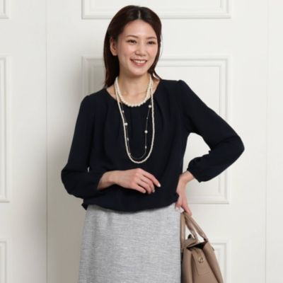 Dessin Ladies デッサン レディース の ママスーツ 入学式 スーツ 卒業式 スーツ 洗える S Lサイズあり ジョーゼットブラウス通販 集英社happy Plus Store