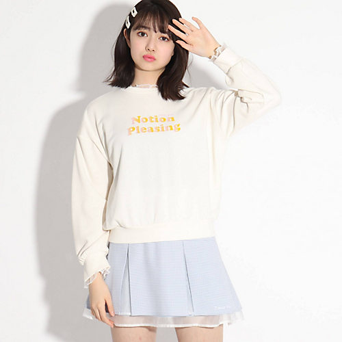 Pink Latte ピンクラテ の ニコラ掲載 シアーチュールドッキングトップス通販 集英社happy Plus Store Pink Latte ピンクラテ の ニコラ掲載 シアーチュールドッキングトップス通販 集英社happy Plus Store