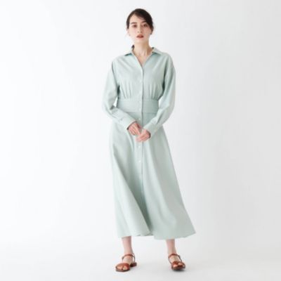 Opaque Clip オペーク ドット クリップ のウエスト切替シャツワンピース Web限定サイズ 通販 集英社happy Plus Store