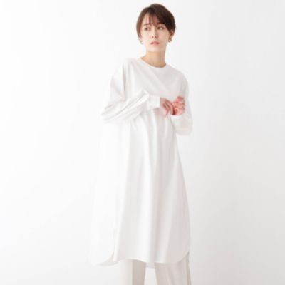 Opaque Clip オペーク ドット クリップ のシルケットコットン 切替aラインワンピース通販 集英社happy Plus Store