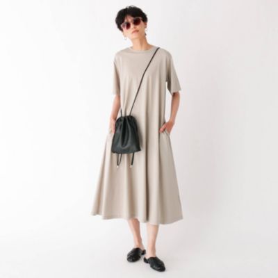 Opaque Clip オペーク ドット クリップ の天竺フレアワンピース Web限定サイズ 通販 集英社happy Plus Store