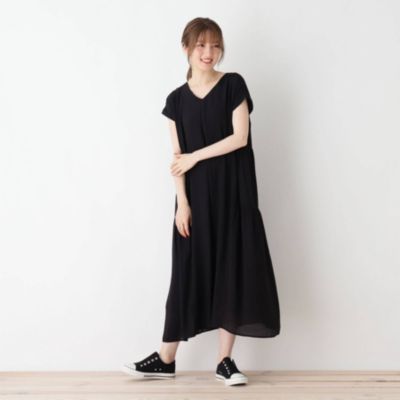 Shoo La Rue Dreskip シューラルー の裏地ひんやりサイドティア ドワンピース通販 集英社happy Plus Store