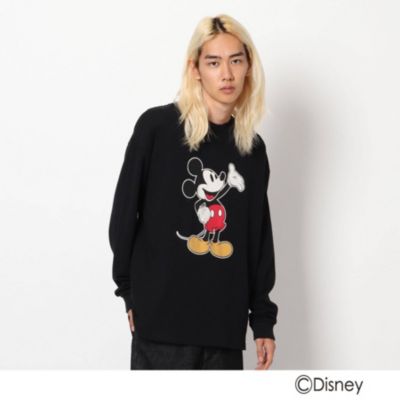 Base Control ベースステーション メンズ のdisney ディズニー Mobus ミッキーマウス 長袖tシャツ通販 集英社happy Plus Store