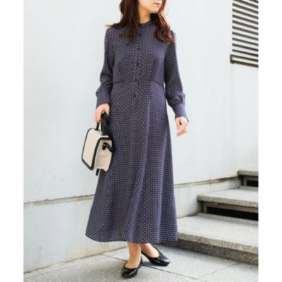 Untitled アンタイトル の幾何学柄プリントワンピース 洗える 通販 集英社happy Plus Store