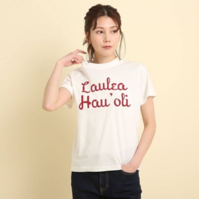 Dessin Ladies デッサン レディース の Classy 6月号掲載 洗える フロッキーハワイtシャツ S L 通販 集英社happy Plus Store