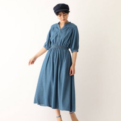 Opaque Clip オペーク ドット クリップ の C デニムダンガリーシャツワンピース通販 集英社happy Plus Store