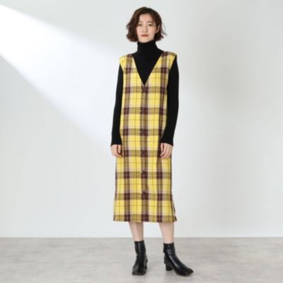 The Shop Tk Women ザ ショップ ティーケー レディース のツイルチェック2wayジャンスカ通販 集英社happy Plus Store