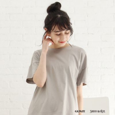 SHOO・LA・RUE /LIFE GOODS(シューラルー)の【GUNZE】睡眠専用Tシャツ