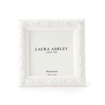 ＜集英社＞ LAURA ASHLEY HOME(ローラアシュレイホーム)/フォトフレーム 4×4 ホワイト画像