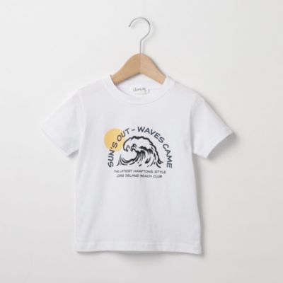 ＜集英社＞ Dessin(Kids)(デッサン(キッズ))/【ファミリーリンク】WAVEプリントTシャツ
