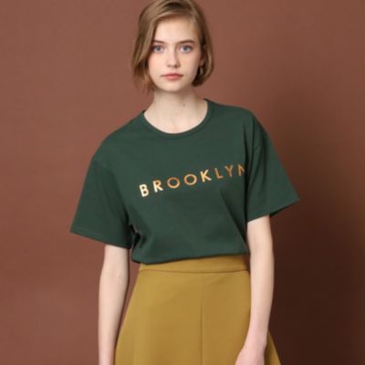 DRESSTERIOR(Ladies)(ドレステリア：レディース)/BROOKLYN箔ロゴTシャツの大画像