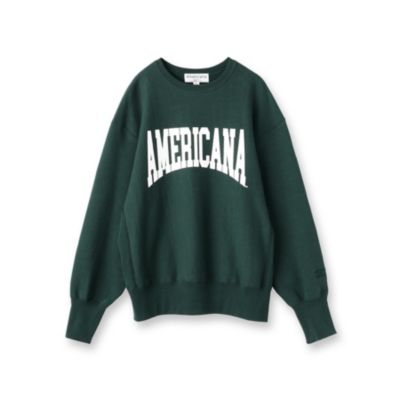 DRESSTERIOR(Ladies) Americana（アメリカーナ）カレッジロゴスウェット