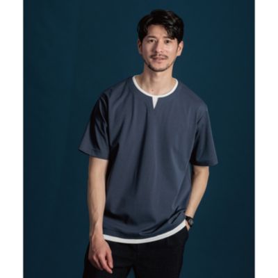 THE SHOP TK (L) カジュアル シャツ 白 グレー ブルー 人気TOP - トップス