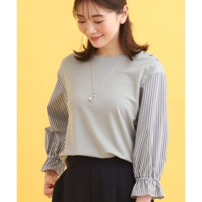 集英社HAPPY PLUS STOREReflect（リフレクト）/【SALE／UVカット／接触冷感／洗える】キャンディスリーブカットソー