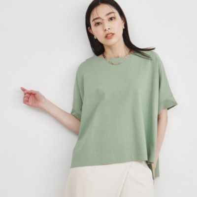 集英社HAPPY PLUS STORETHE SHOP TK（Women）（ザ ショップ ティーケー：レディース）/【腕周りカバー】大人テントライン/洗濯機OK