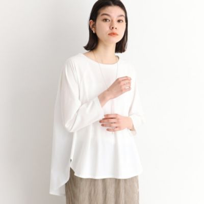 集英社HAPPY PLUS STORETHE SHOP TK（Women）（ザ ショップ ティーケー：レディース）/【後ろタック】ドッキングプルオーバー/洗濯機OK