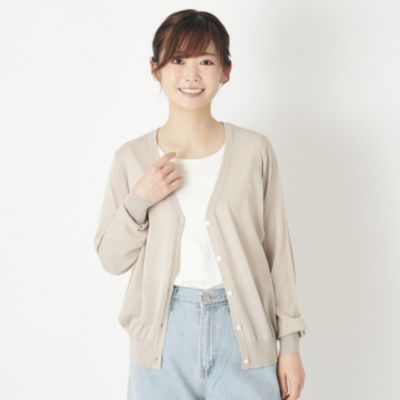 LAURA ASHLEY(ローラアシュレイ)の【接触冷感】ベーシックカーディガン 