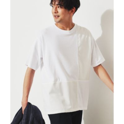 集英社HAPPY PLUS STORETHE SHOP TK（Men）（ザ ショップ ティーケー：メンズ）/【親子リンク】パネルブロッキングTシャツ