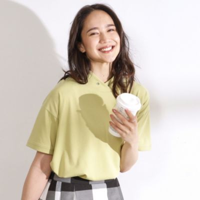 集英社HAPPY PLUS STORESHOO・LA・RUE/DRESKIP（シューラルー）/【高レビュー/洗える/UV】大人カジュアル 抜け襟Tシャツ