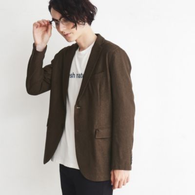 集英社HAPPY PLUS STORETHE SHOP TK（Men）（ザ ショップ ティーケー：メンズ）/【ヒルナンデス！で紹介】【速乾／通気性◎／セットアップ可】シャリルジャージジャケット