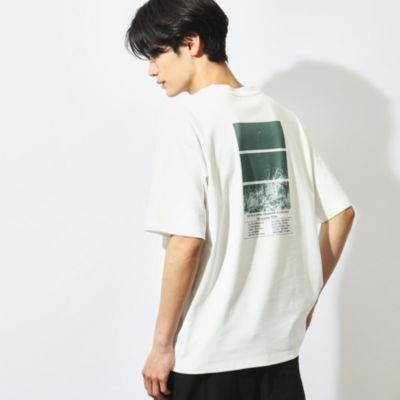 集英社HAPPY PLUS STORETHE SHOP TK（Men）（ザ ショップ ティーケー：メンズ）/【接触冷感】FRESH NATURE ポンチフォトTシャツ