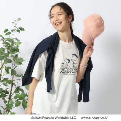 集英社HAPPY PLUS STORESHOO・LA・RUE（シューラルー）/【PEANUTS】別注 接触冷感グラフィックTシャツ