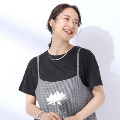 集英社HAPPY PLUS STORESHOO・LA・RUE（シューラルー）/【洗える】やっぱりこれが使える！ プレーンTシャツ