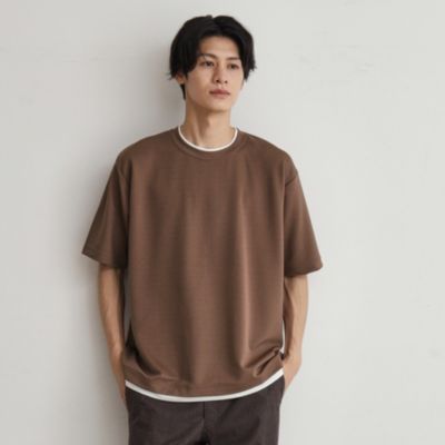 集英社HAPPY PLUS STORETHE SHOP TK（Men）（ザ ショップ ティーケー：メンズ）/アムンゼンフェイクプルオーバー