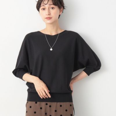 集英社HAPPY PLUS STOREDessin（Ladies）（デッサン：レディース）/【洗える】後ろボタンニットプルオーバー（XS～L）