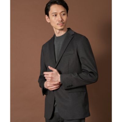 集英社HAPPY PLUS STORETHE SHOP TK（Men）（ザ ショップ ティーケー：メンズ）/TRジャージジャケット【セットアップ可/ビジネス対応/ストレッチ素材】