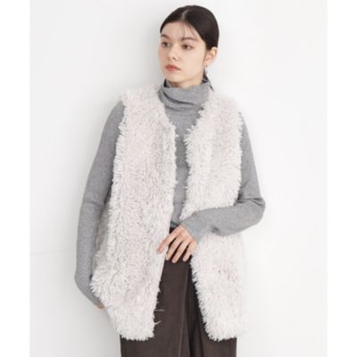 集英社HAPPY PLUS STORETHE SHOP TK（Women）（ザ ショップ ティーケー：レディース）/【ヒルナンデス！で紹介】【旬なスタイル/ふわふわ】アソートファーベスト