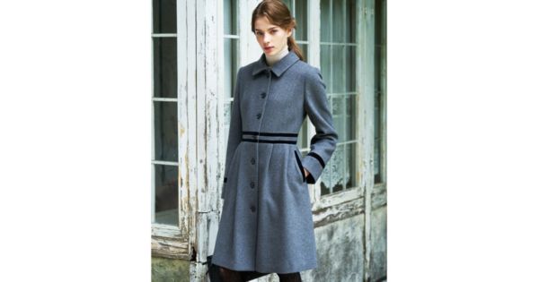 DRESSTERIOR(Ladies)(ドレステリア:レディース)の【大人百花冬号掲載】ウールブレンド ドレスコート通販 | 集英社HAPPY ...