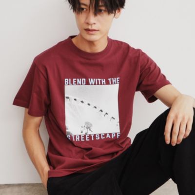 集英社HAPPY PLUS STORETHE SHOP TK（Men）（ザ ショップ ティーケー：メンズ）/プリントアソート半袖Tシャツ