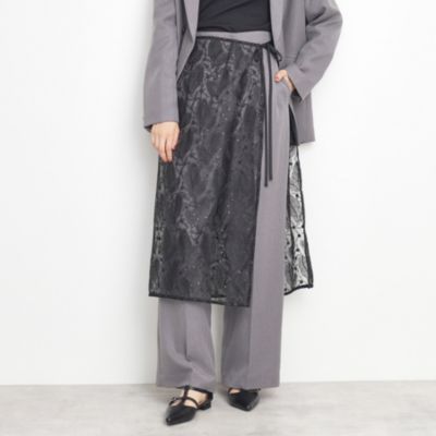 集英社HAPPY PLUS STORETHE SHOP TK（Women）（ザ ショップ ティーケー：レディース）/チュールラップスカート