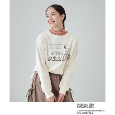 集英社HAPPY PLUS STORESHOO・LA・RUE（シューラルー）/【PEANUTS】プリントスウェット