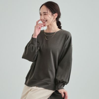 集英社HAPPY PLUS STORESHOO・LA・RUE/DRESKIP（シューラルー）/【洗える】きれいめ上品な 大人のパフスリーブトップス