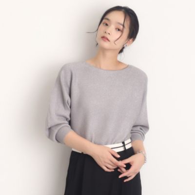 集英社HAPPY PLUS STORETHE SHOP TK（Women）（ザ ショップ ティーケー：レディース）/ラメドルマンプルオーバーニット